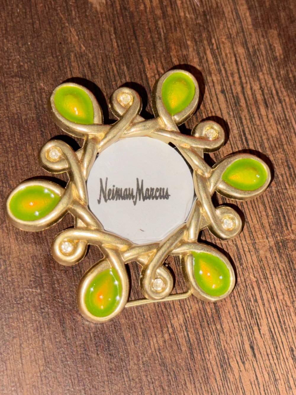Neiman Marcus Jay Strongwater Miniature Enameled Picture Frame